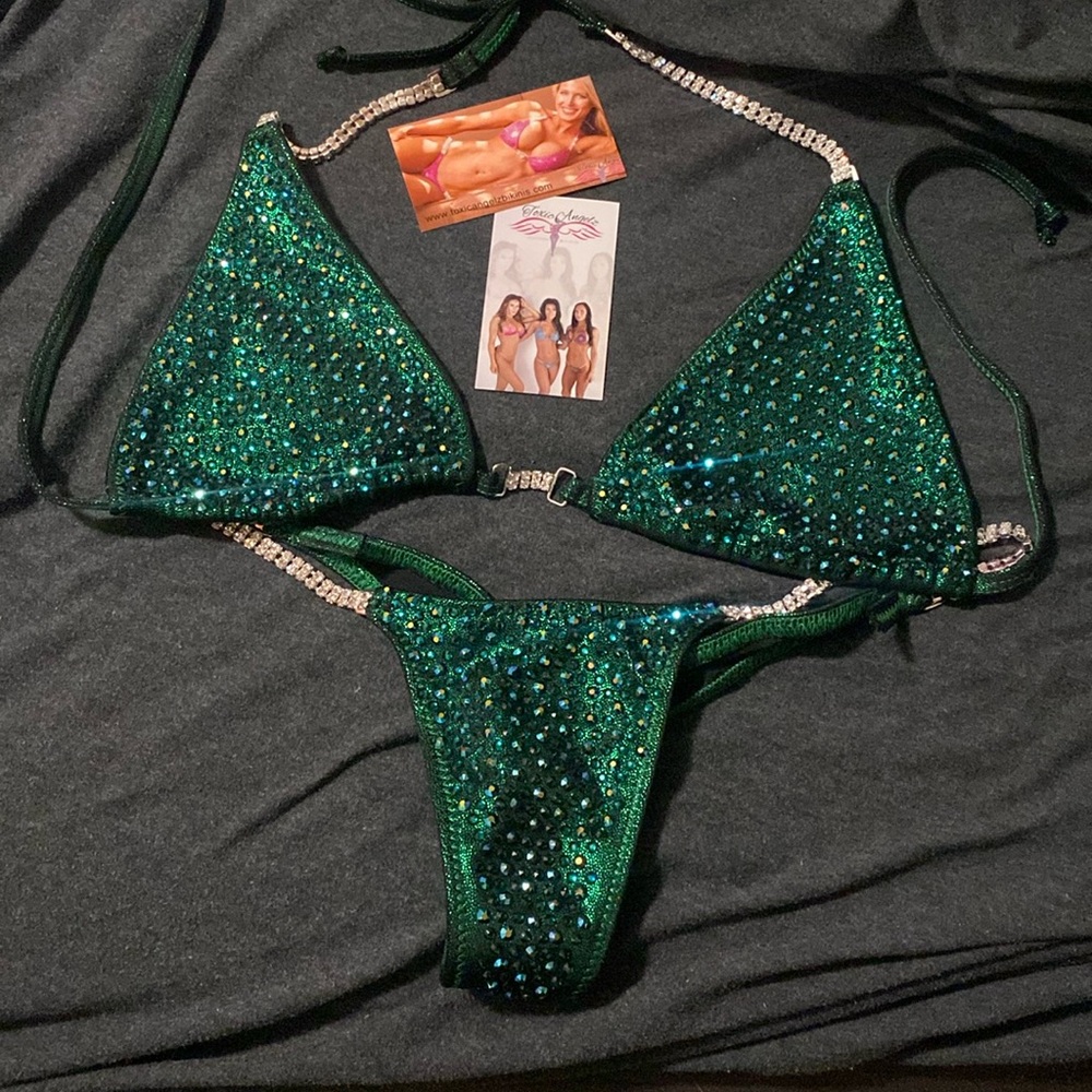 Custom made NPC 1st place winning Authentic Toxic Angelz Competition Bikini.